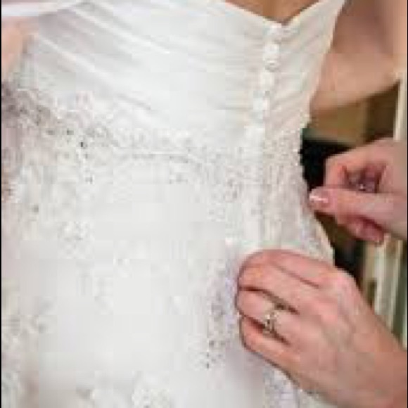 Casablanca Wedding Dress 1955 new (unaltered) - Picture 4 of 4